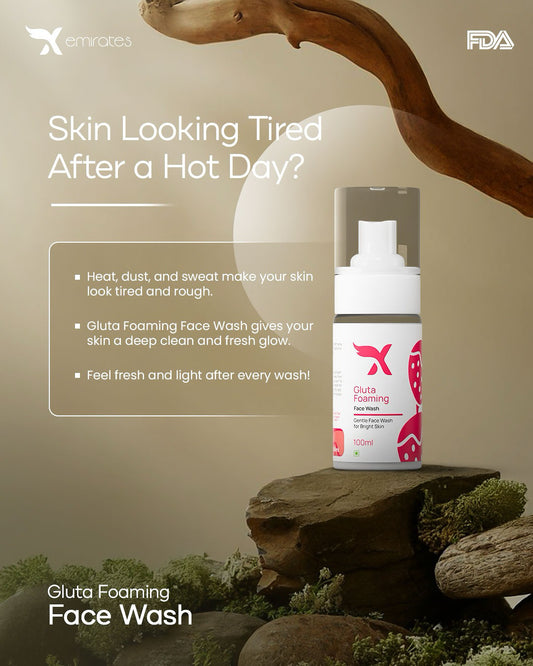 Gluta Foaming face wash (100ml)