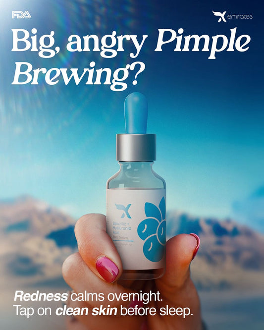 Salicylic + Hyaluronic Acid serum (30ml)