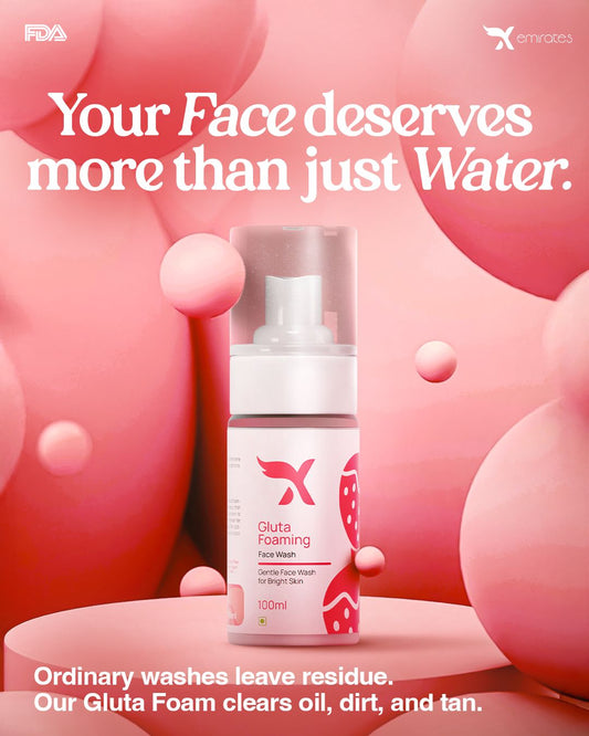 Gluta Foaming face wash (100ml)